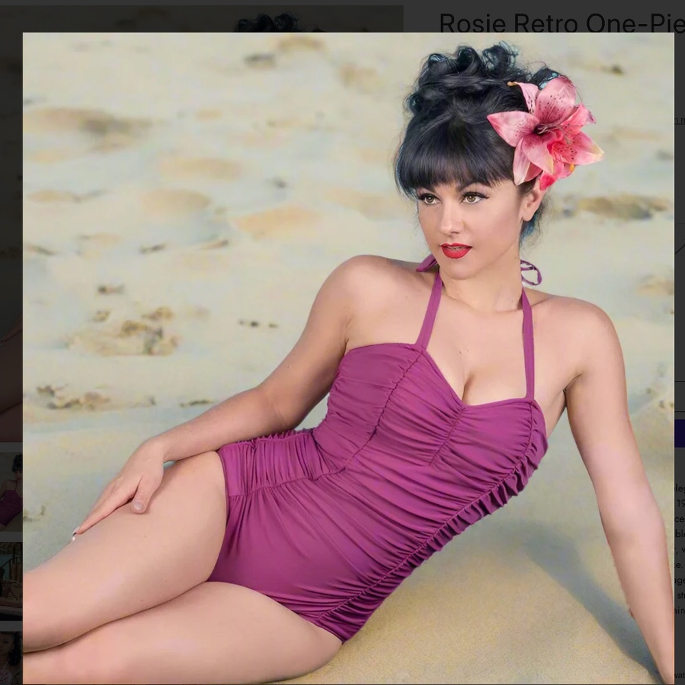 New with Tags boutique pinup retro-style swim